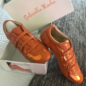 Gabriella Rocha Orange Kicks (sneakers) 2/30% off